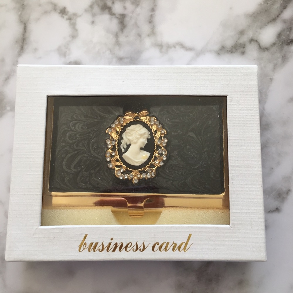 Stone Card Holder